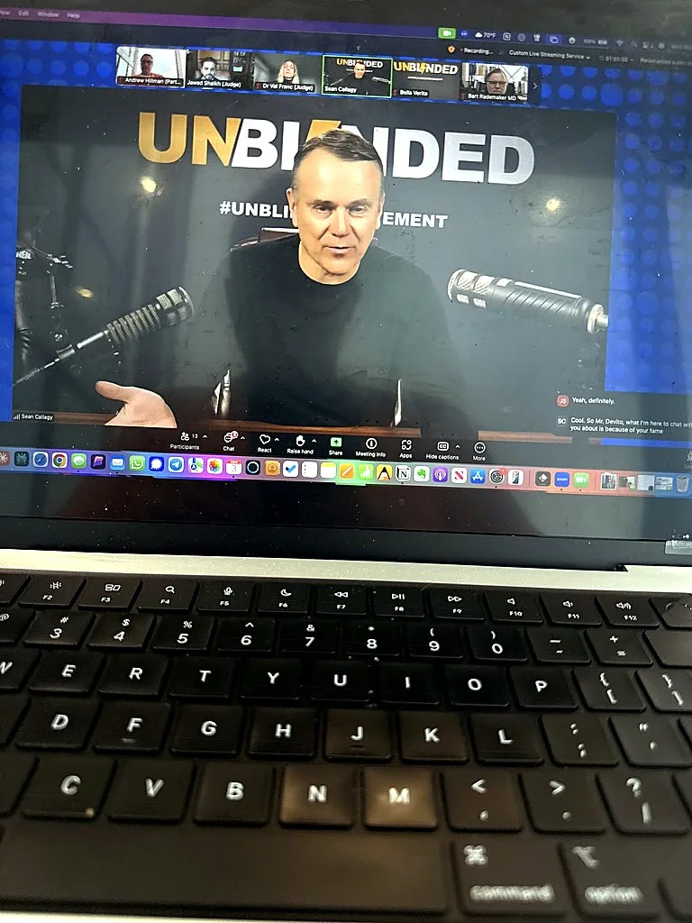 Andrew Jonathan Hillman on a podcast