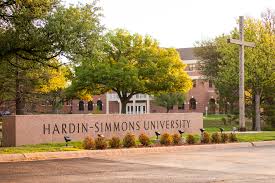 Hardin-Simmons University entrance monument sign