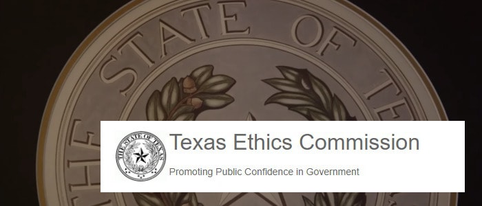 Texas Ethics Commission - Promoting Public Confidence in Government